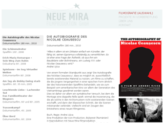neue-mira-film.de website preview