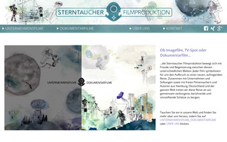 sterntaucher-filmproduktion.de website preview