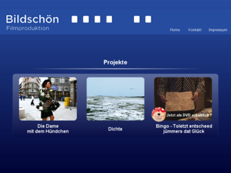 bildschoen-filmproduktion.de website preview