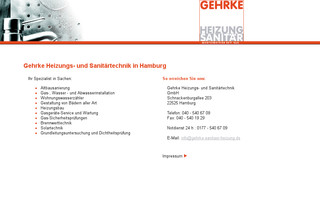 gehrke-sanitaer-heizung.de website preview