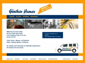 hamer-sanitaer.de website preview
