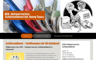 ash-schluesseldienst-hannover.de website preview