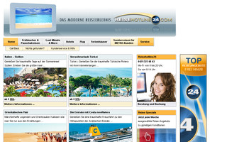 reisehotline24.de website preview