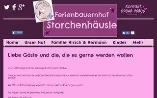 storchen-haeusle.de website preview
