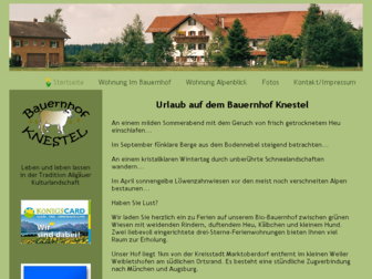 bauernhof-knestel.de website preview
