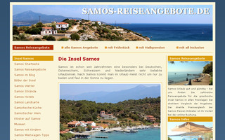 samos-reiseangebote.de website preview