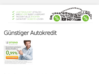 guenstiger-autokredit.org website preview