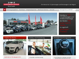 jahreswagenzentrum-klink.de website preview