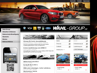 wahl-group.de website preview