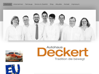 autohaus-deckert.de website preview