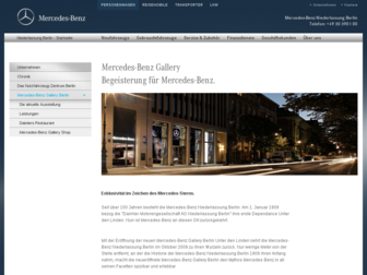 mercedes-benz-gallery.de website preview