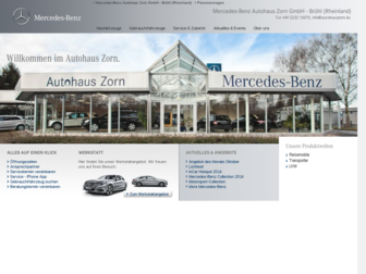 zorn.mercedes-benz.de website preview