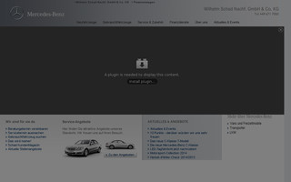 schad.mercedes-benz.de website preview