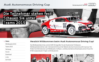 audi-autonomous-driving-cup.com website preview