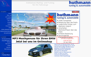 huthmann-tuning.de website preview