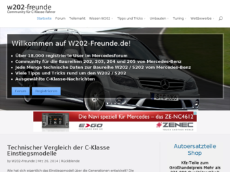 w202-freunde.de website preview