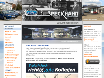 autohaus-speckhahn.de website preview