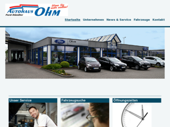 autohaus-ohm.de website preview