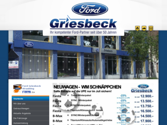 autohaus-griesbeck-ford.de website preview