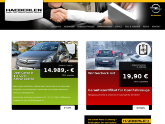 opel-haeberlen.de website preview