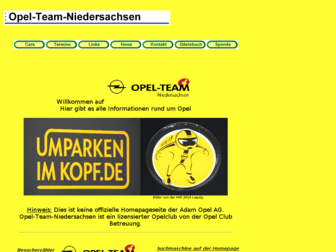 opel-team-niedersachsen.de website preview