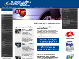 automobile-kraemer.de website preview