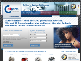 callparts.de website preview