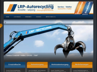 lrp-autorecycling.de website preview