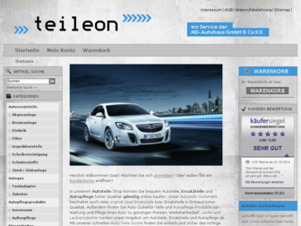 teileon.com website preview