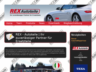 rex-autoteile.de website preview