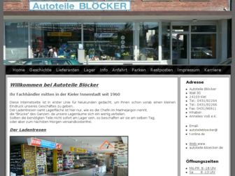 autoteile-bloecker.de website preview