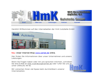 hmk-autoteile.de website preview