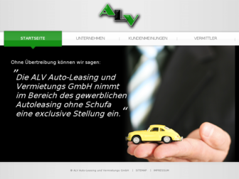 alv-autoleasing.com website preview