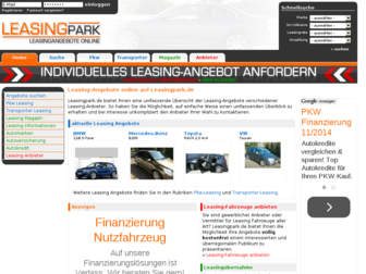 leasingpark.de website preview