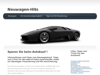 neuwagen-hits.de website preview