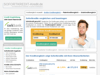 sofortkredit-kredit.de website preview