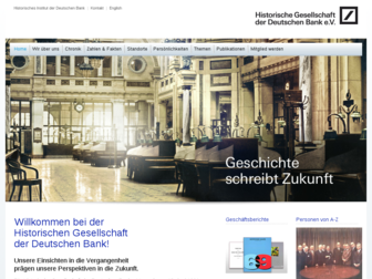 bankgeschichte.de website preview