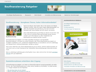 baufinanzierung-ratgeber.com website preview