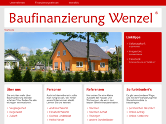 baufinanzierung-wenzel.de website preview