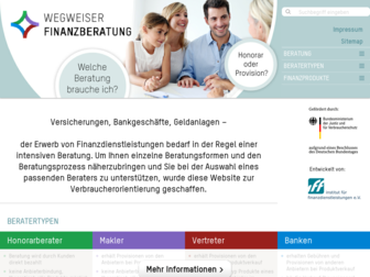 wegweiser-finanzberatung.de website preview