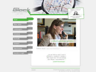 glock-finanzberatung.de website preview