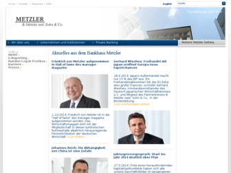 metzler.de website preview