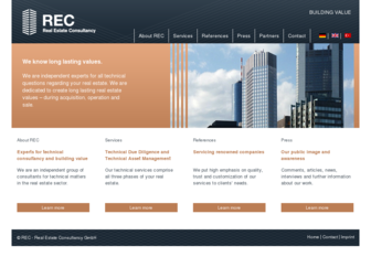 r-e-c.eu website preview