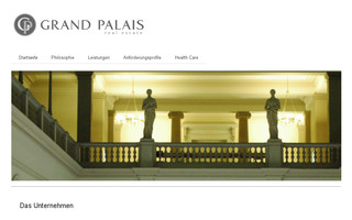 grandpalais.de website preview