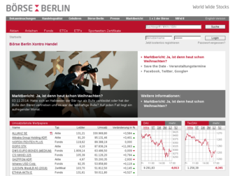 boerse-berlin.de website preview