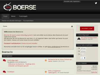 boerse.to website preview