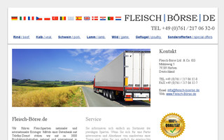 fleisch-boerse.de website preview