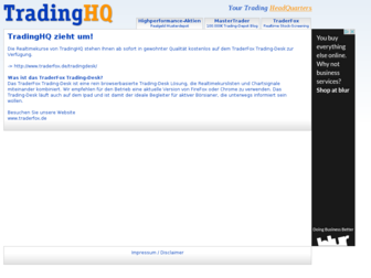 tradinghq.de website preview