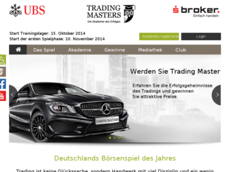 tradingmasters.de website preview