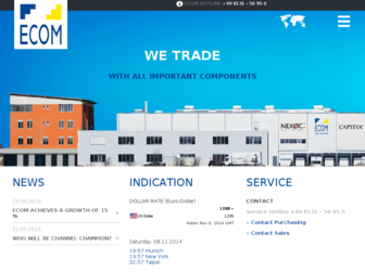 ecom-trading.de website preview